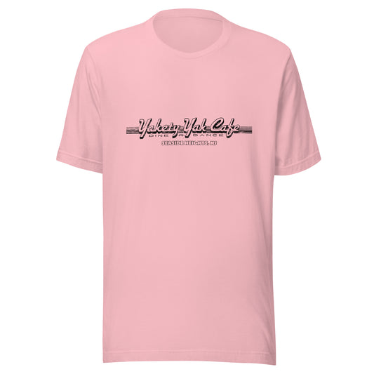 Yakety Yak Cafe - SEASIDE HEIGHTS - Unisex t-shirt Pink