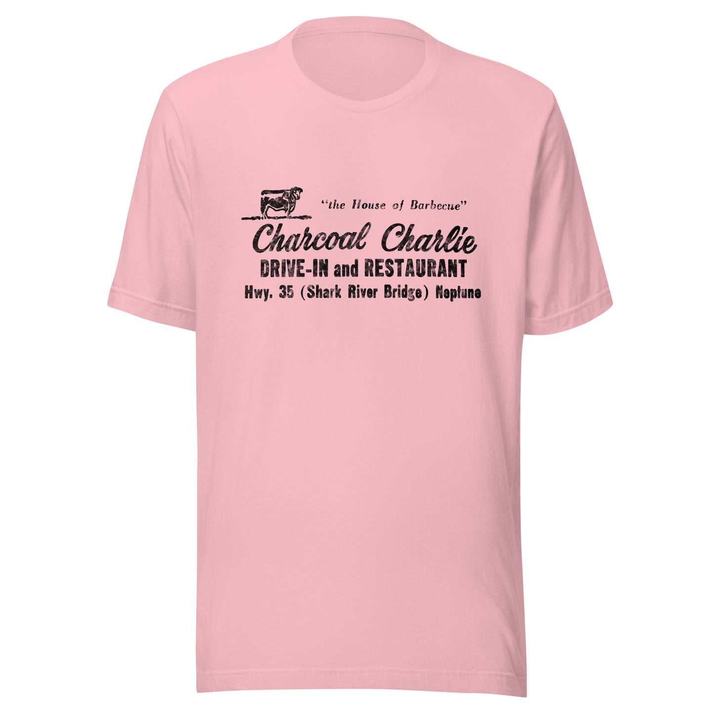 Charcoal Charlie - NEPTUNE - Unisex t-shirt Pink