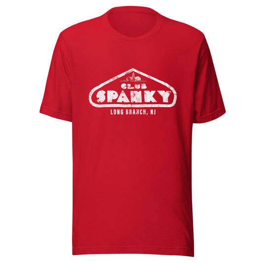 Club Spanky - LONG BRANCH - Unisex t-shirt Red