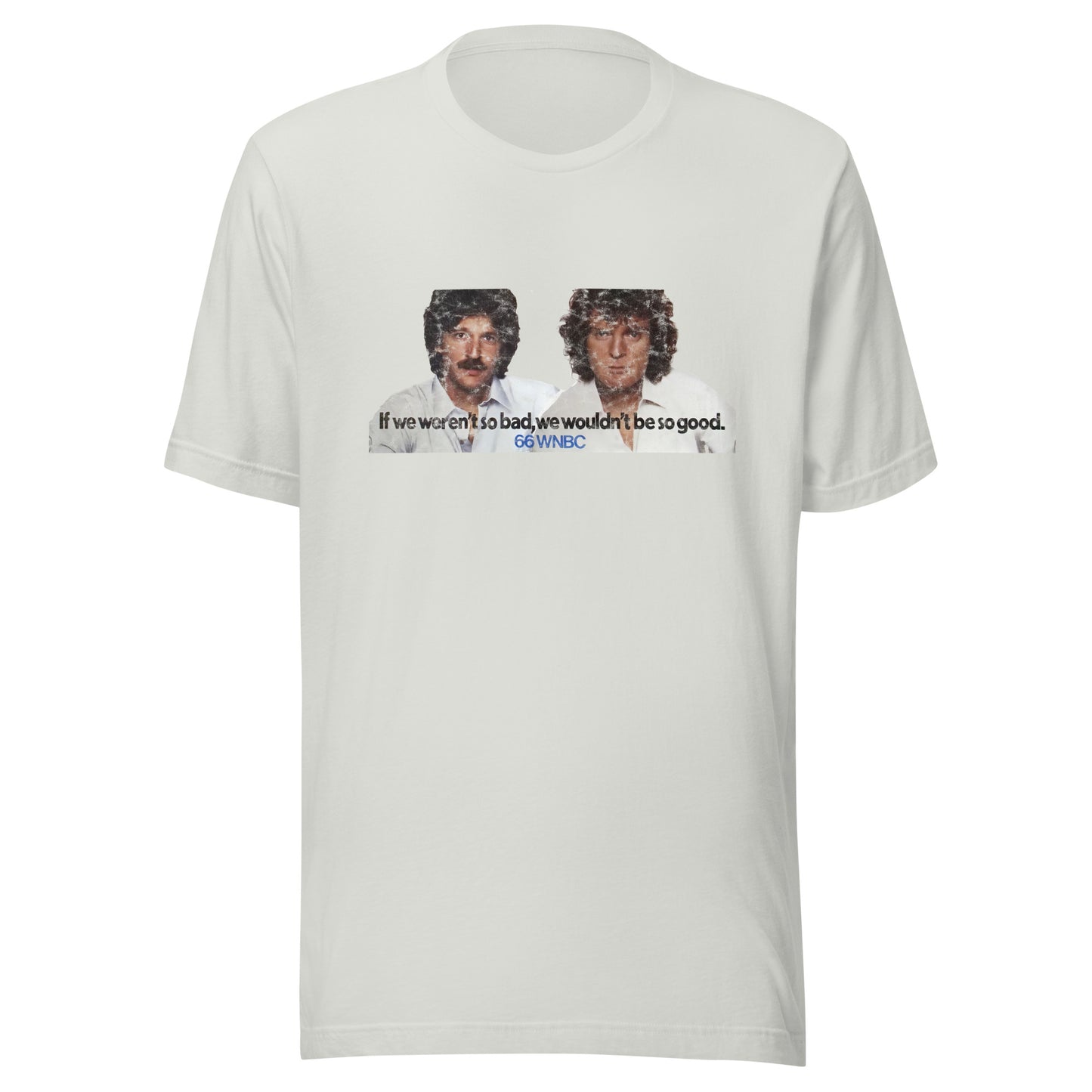 Howard & Imus - HOWARD STERN / WNBC - Unisex t-shirt Silver