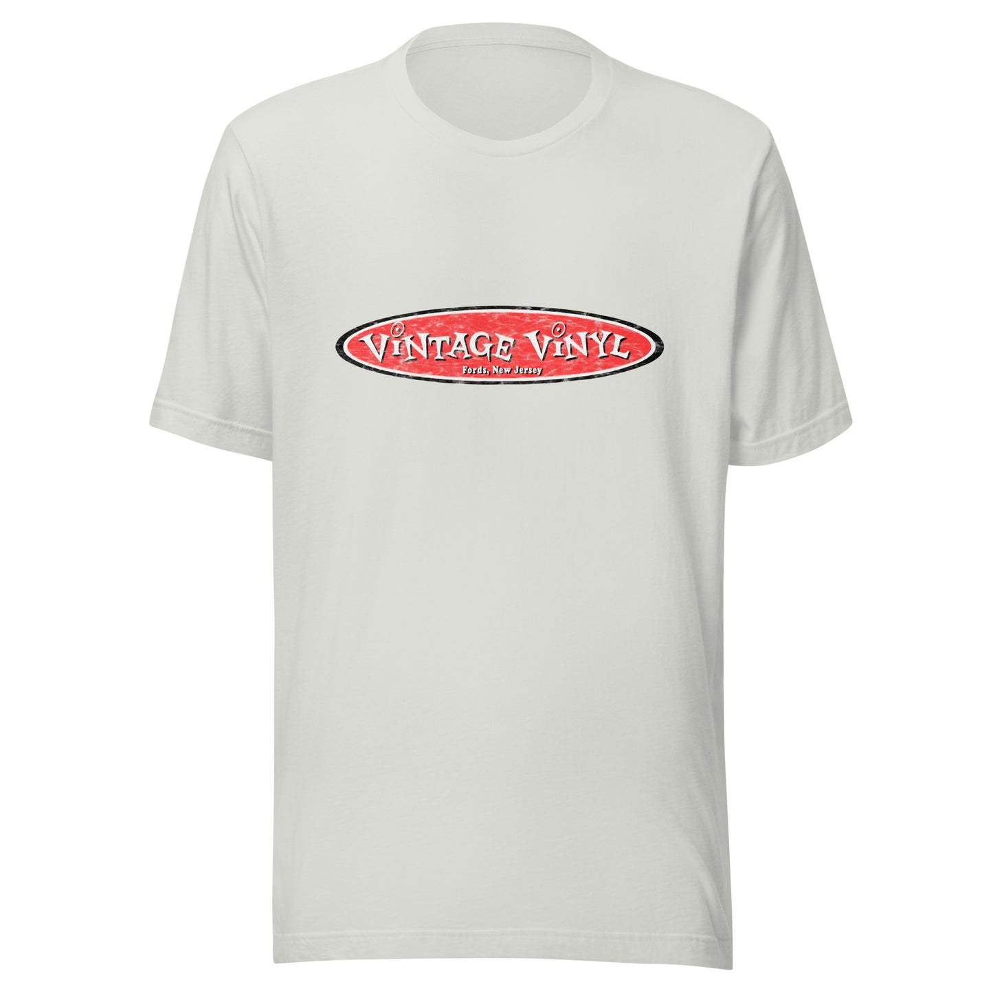 Vintage Vinyl - FORDS - Unisex t-shirt Silver