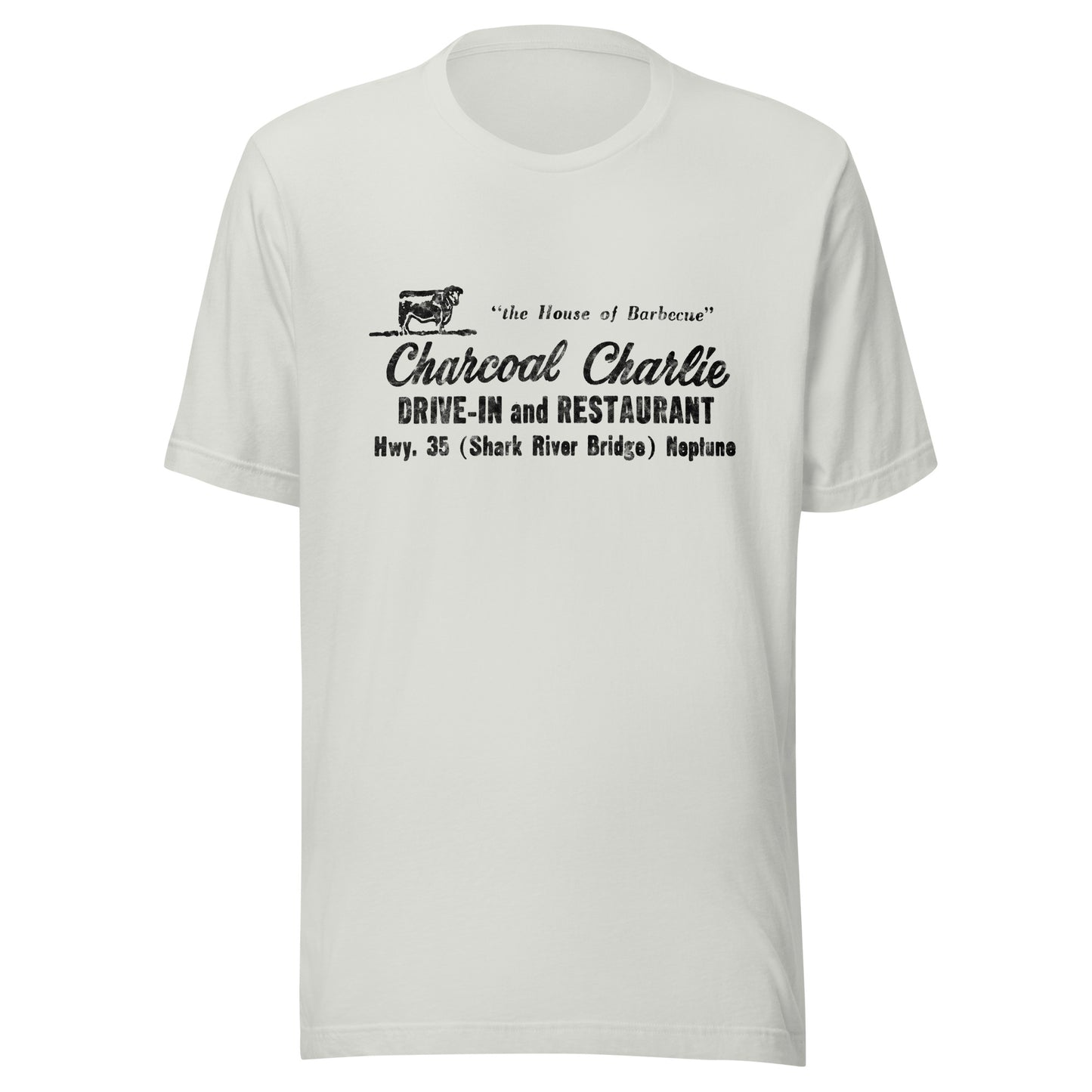 Charcoal Charlie - NEPTUNE - Unisex t-shirt Silver