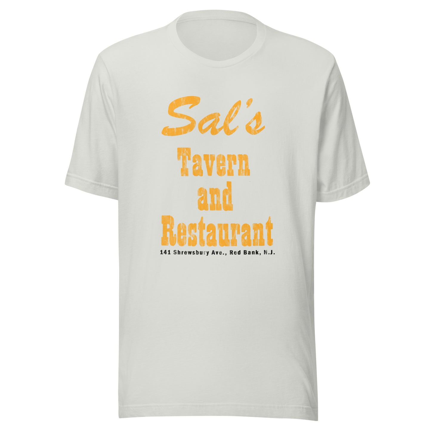 Sal's Tavern - RED BANK - Unisex t-shirt Silver