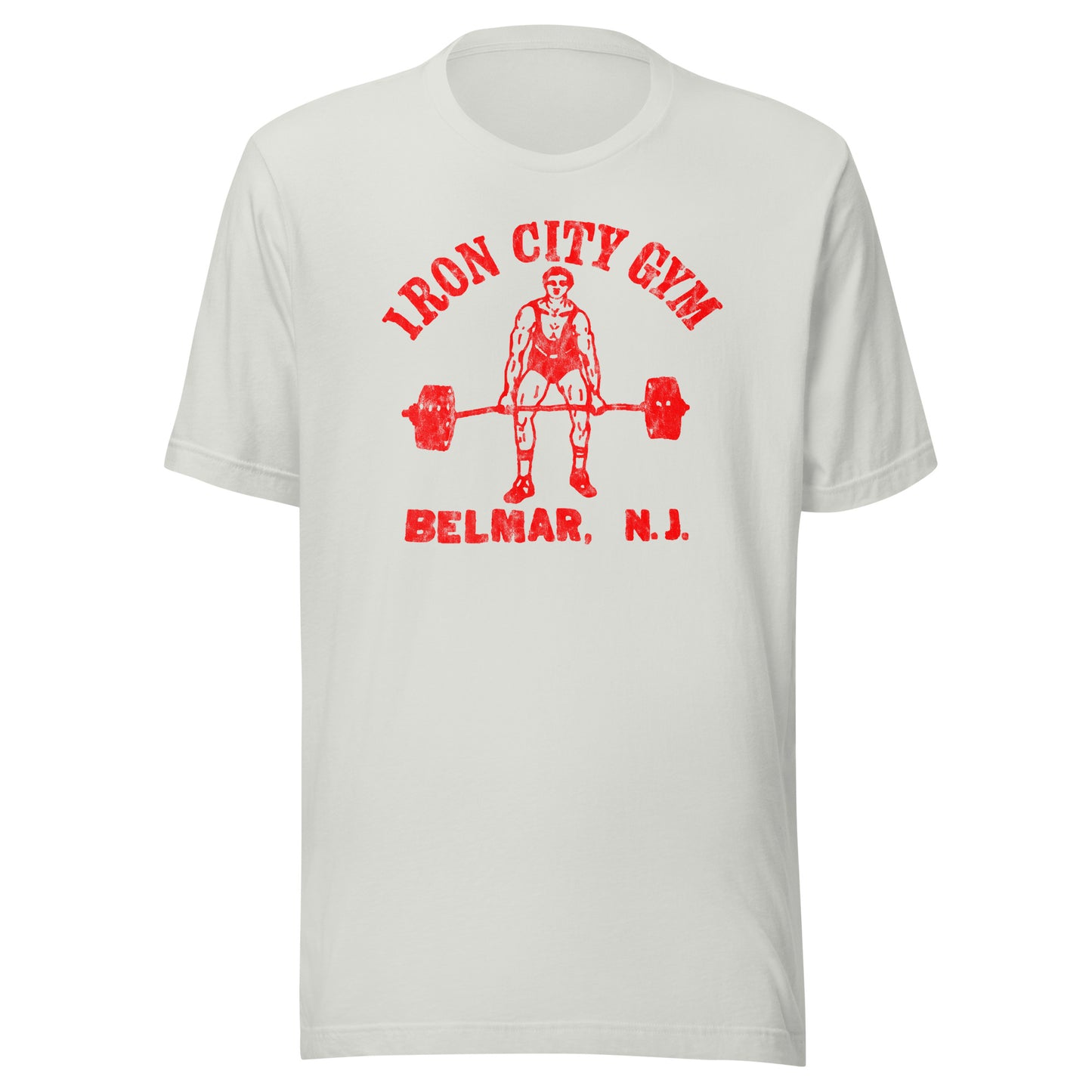 Iron City Gym - BELMAR - Unisex t-shirt Silver