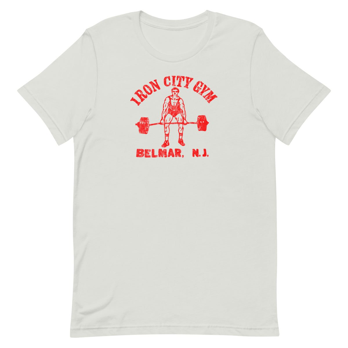 Iron City Gym - BELMAR - Unisex t-shirt Silver