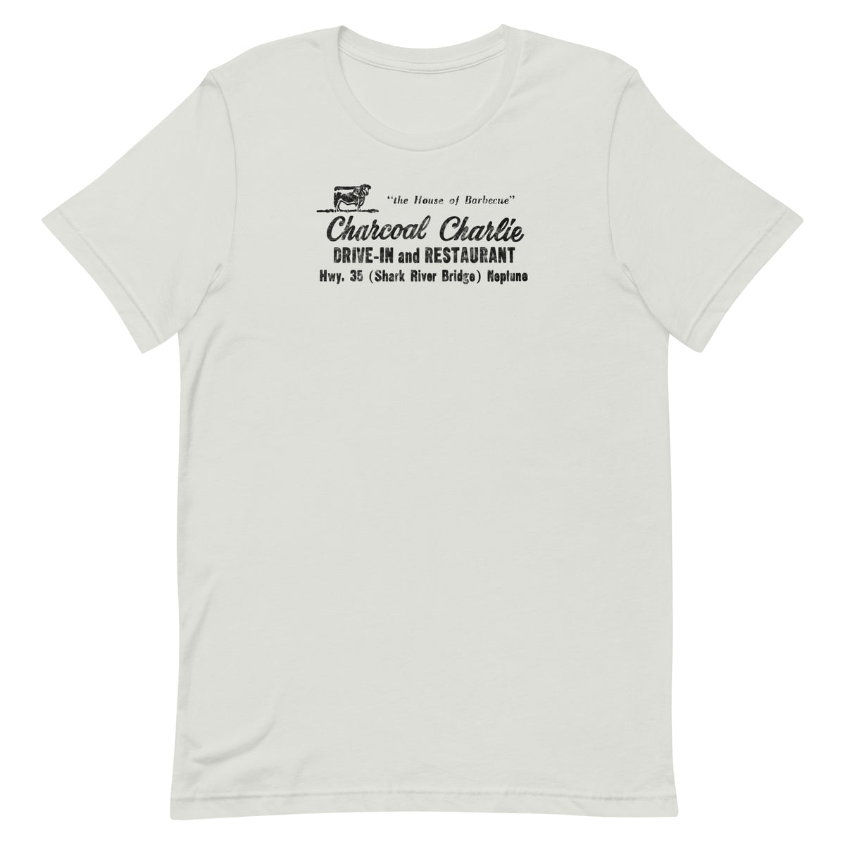 Charcoal Charlie - NEPTUNE - Unisex t-shirt Silver