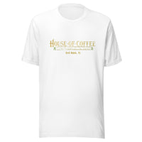House of Coffee - RED BANK - T-shirt unisex