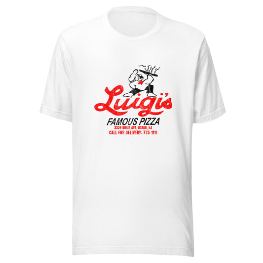 Luigi's Pizza - OCEAN - Unisex t-shirt White