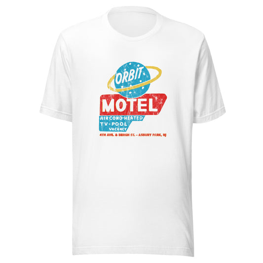 Orbit Motel - ASBURY PARK - Unisex t-shirt White