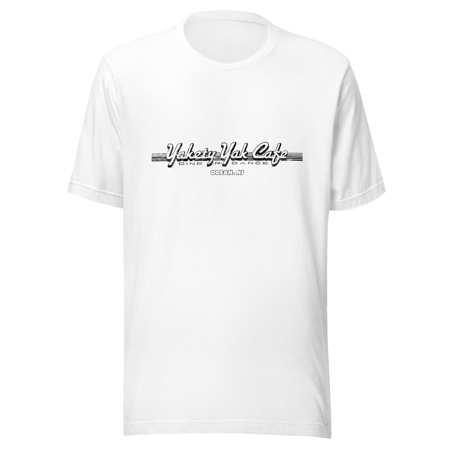Yakety Yak Cafe - OCEAN - Unisex t-shirt White