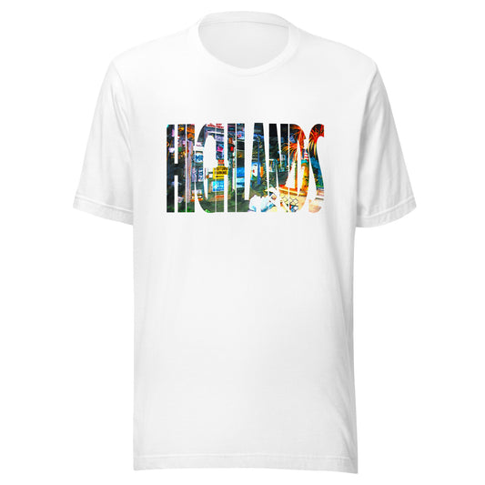 Bud's Grave / HIGHLANDS - HIGHLANDS - Unisex t-shirt White