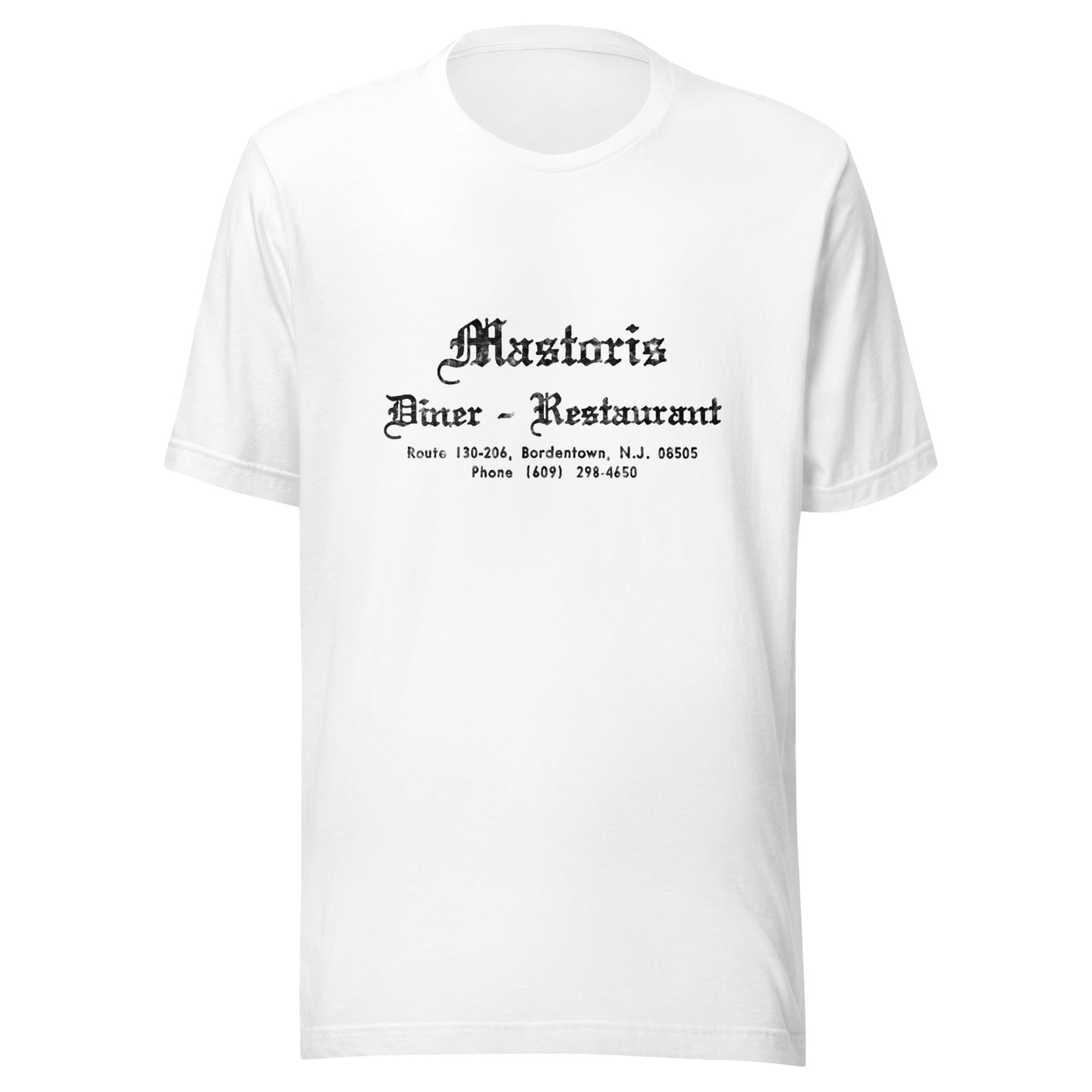Mastoris - BORDENTOWN - Unisex t-shirt White