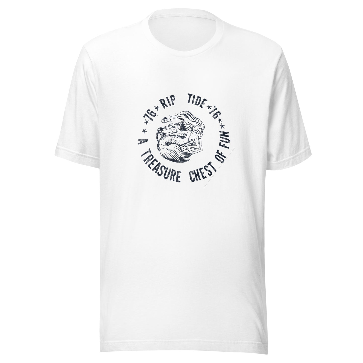 Frank's Rip-Tide Bar - POINT PLEASANT BEACH - Unisex t-shirt White