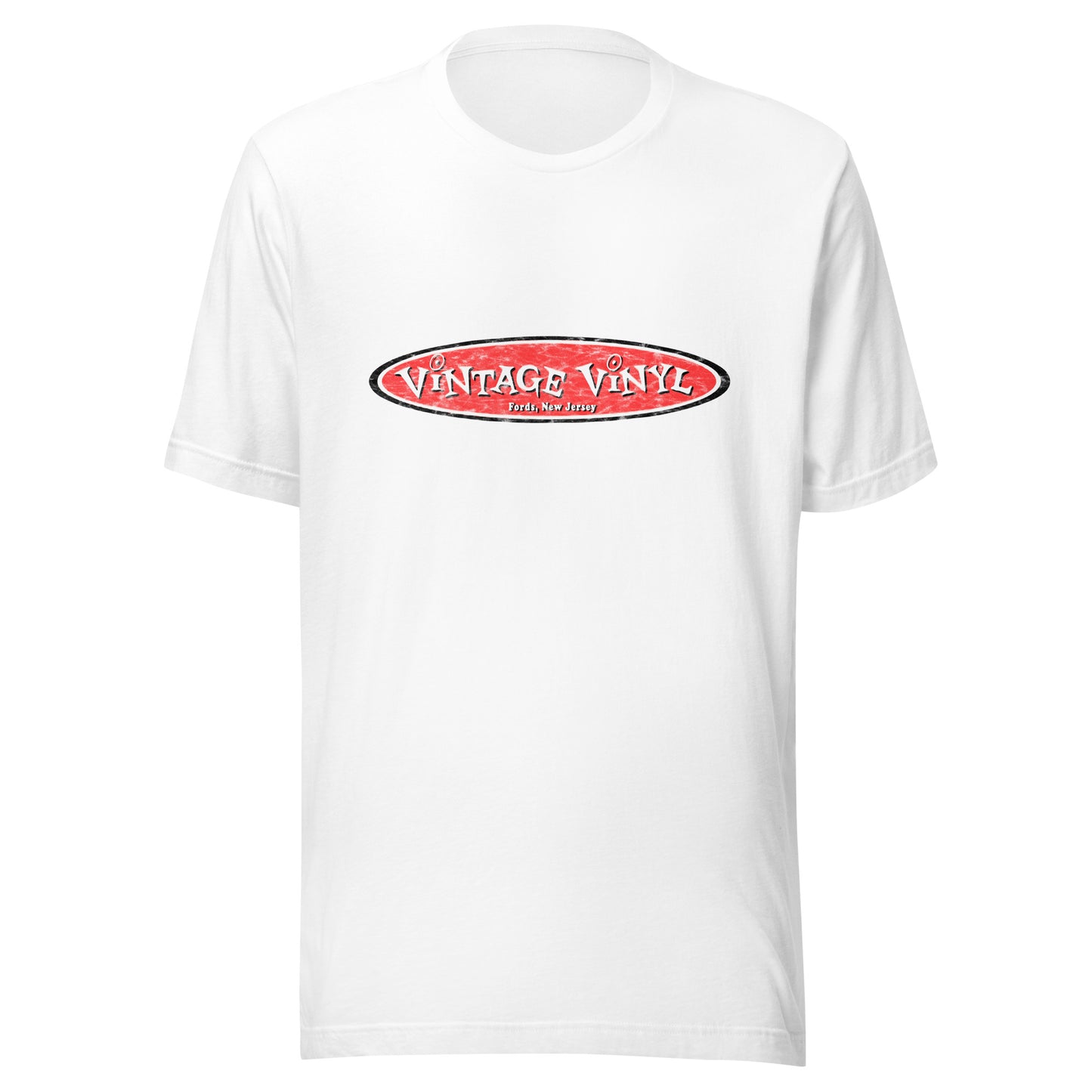 Vintage Vinyl - FORDS - Unisex t-shirt White