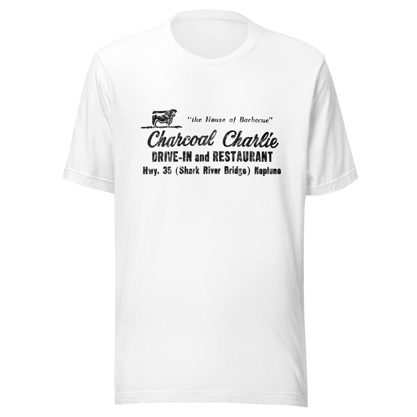 Charcoal Charlie - NEPTUNE - Unisex t-shirt White