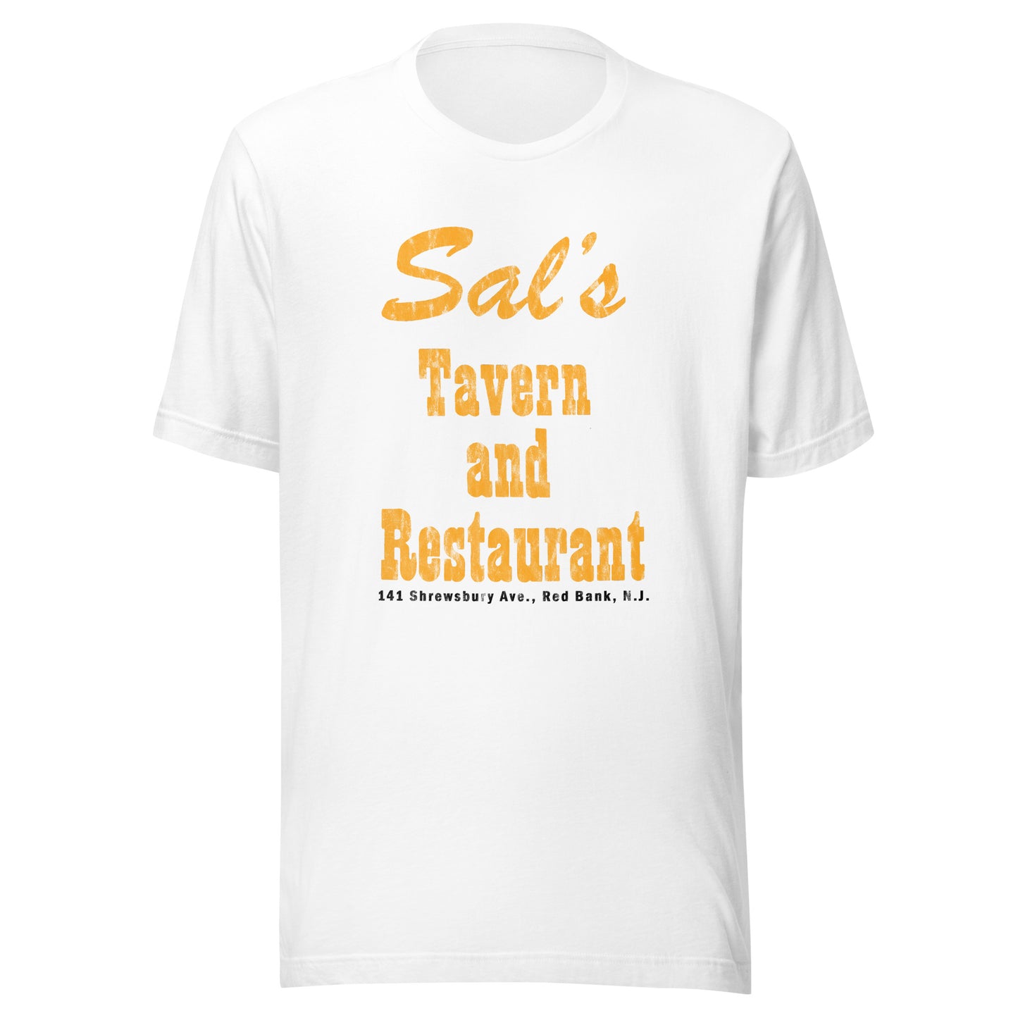 Sal's Tavern - RED BANK - Unisex t-shirt White
