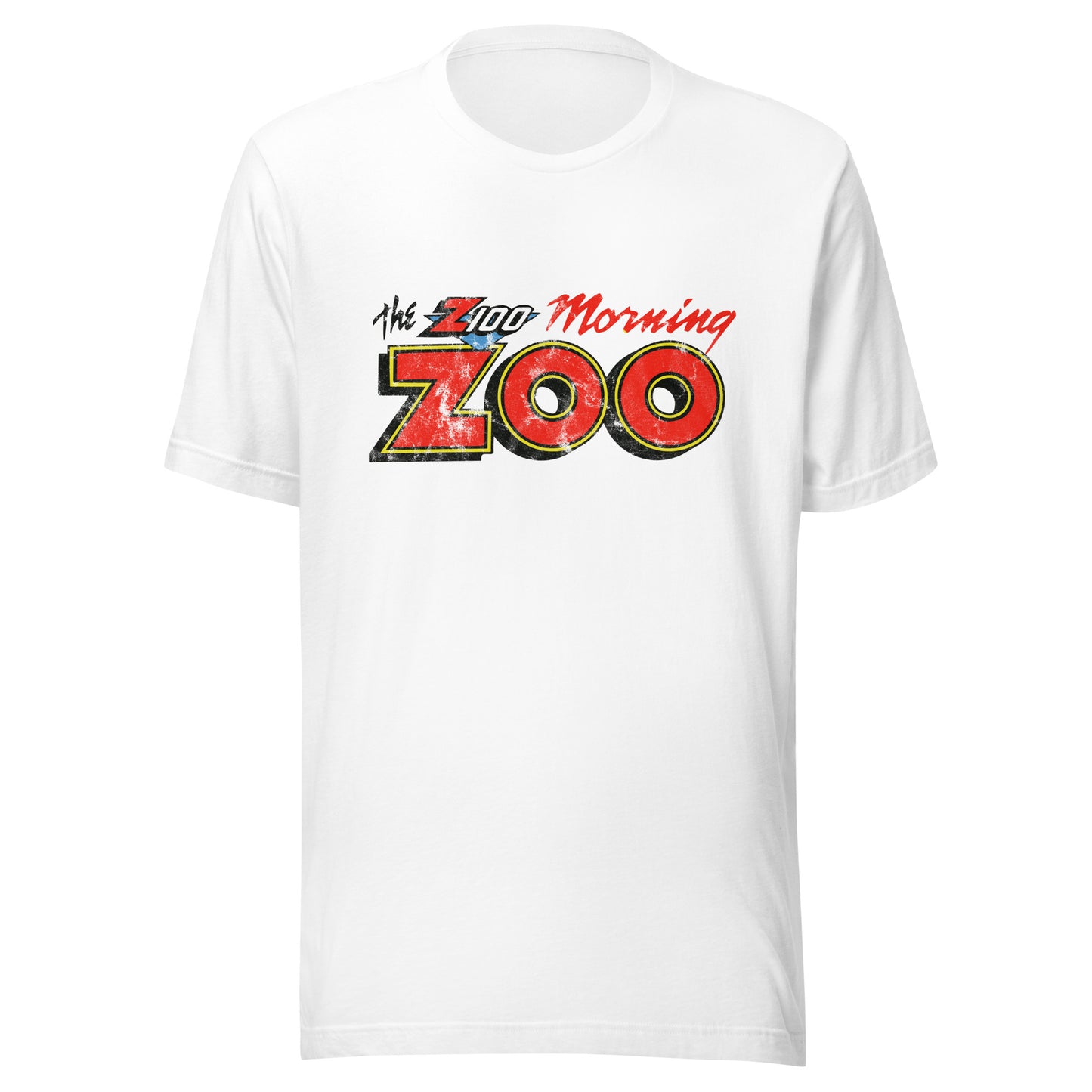 The Z100 Morning Zoo - NEW JERSEY / NEW YORK / CONNECTICUT - Unisex t-shirt White
