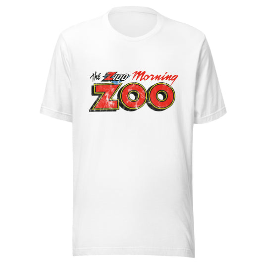 The Z100 Morning Zoo - NEW JERSEY / NEW YORK / CONNECTICUT - Unisex t-shirt White