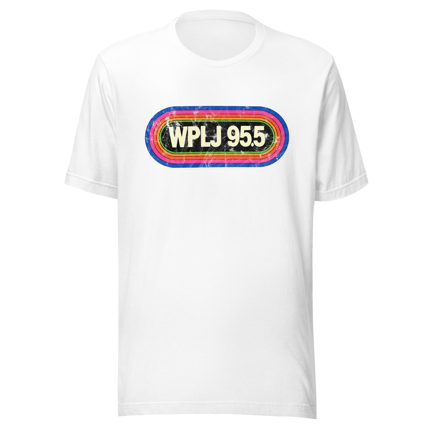 WPLJ 95.5 - NEW JERSEY / NEW YORK / CONNECTICUT - Unisex t-shirt White