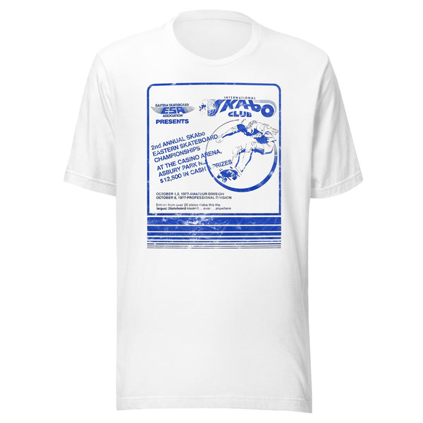 2nd Annual SKAbo Eastern Skateboard Championships - ASBURY PARK - Unisex t-shirt