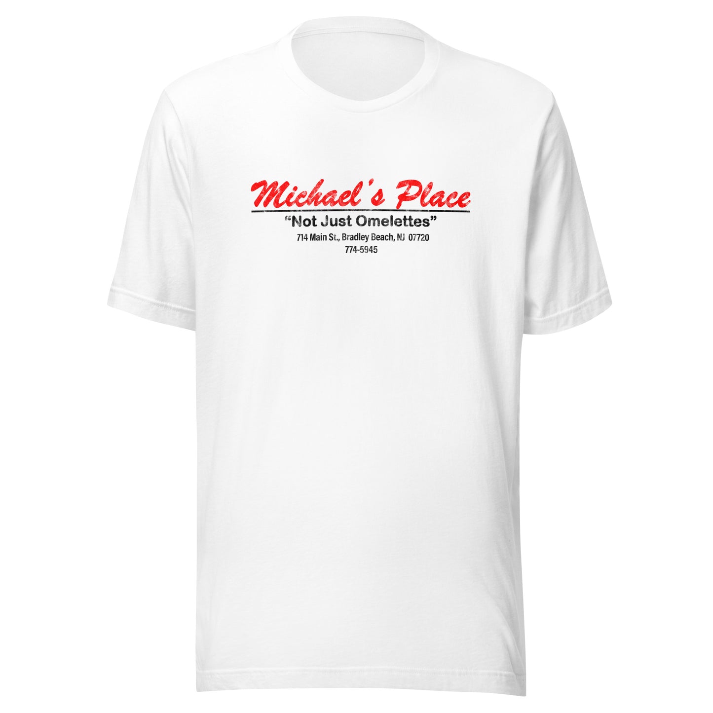 Michael's Place - BRADLEY BEACH - Unisex t-shirt White