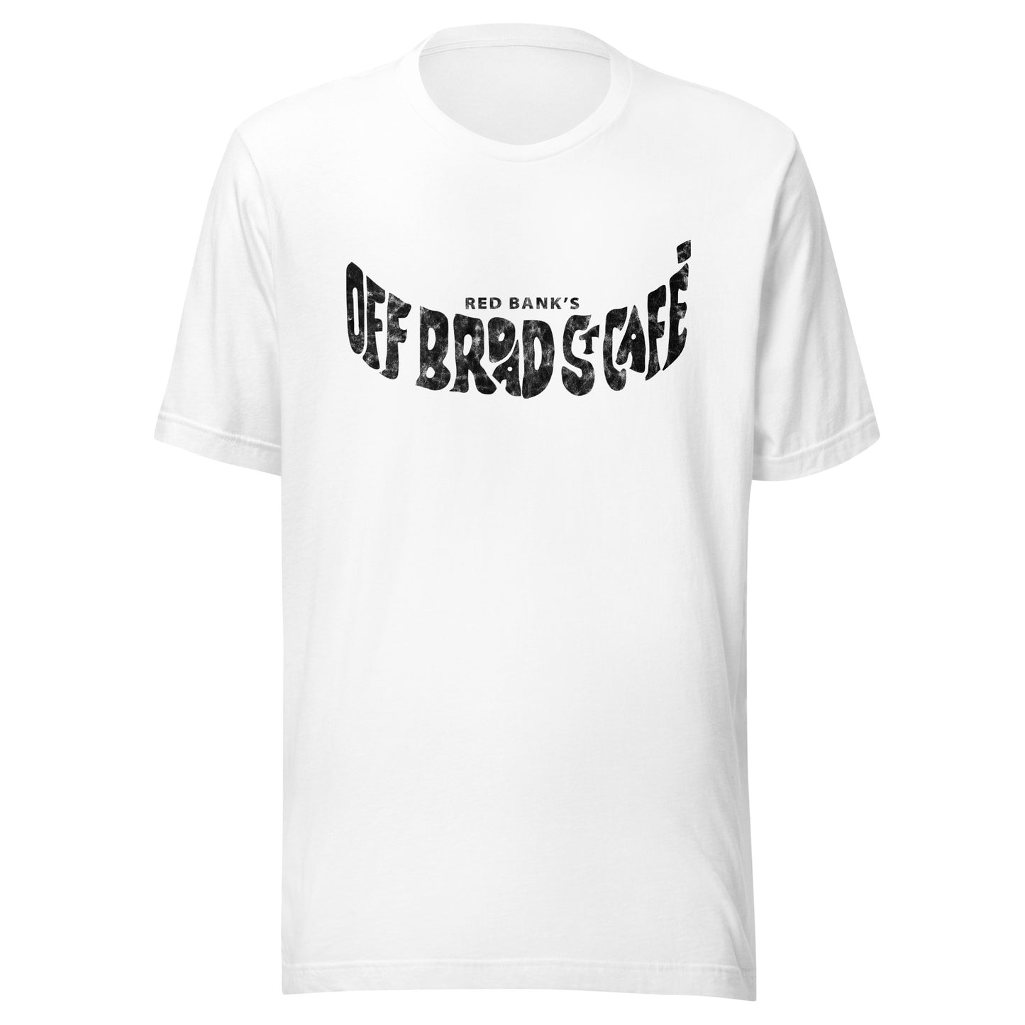 Off Broad St. Cafe - RED BANK - Unisex t-shirt White
