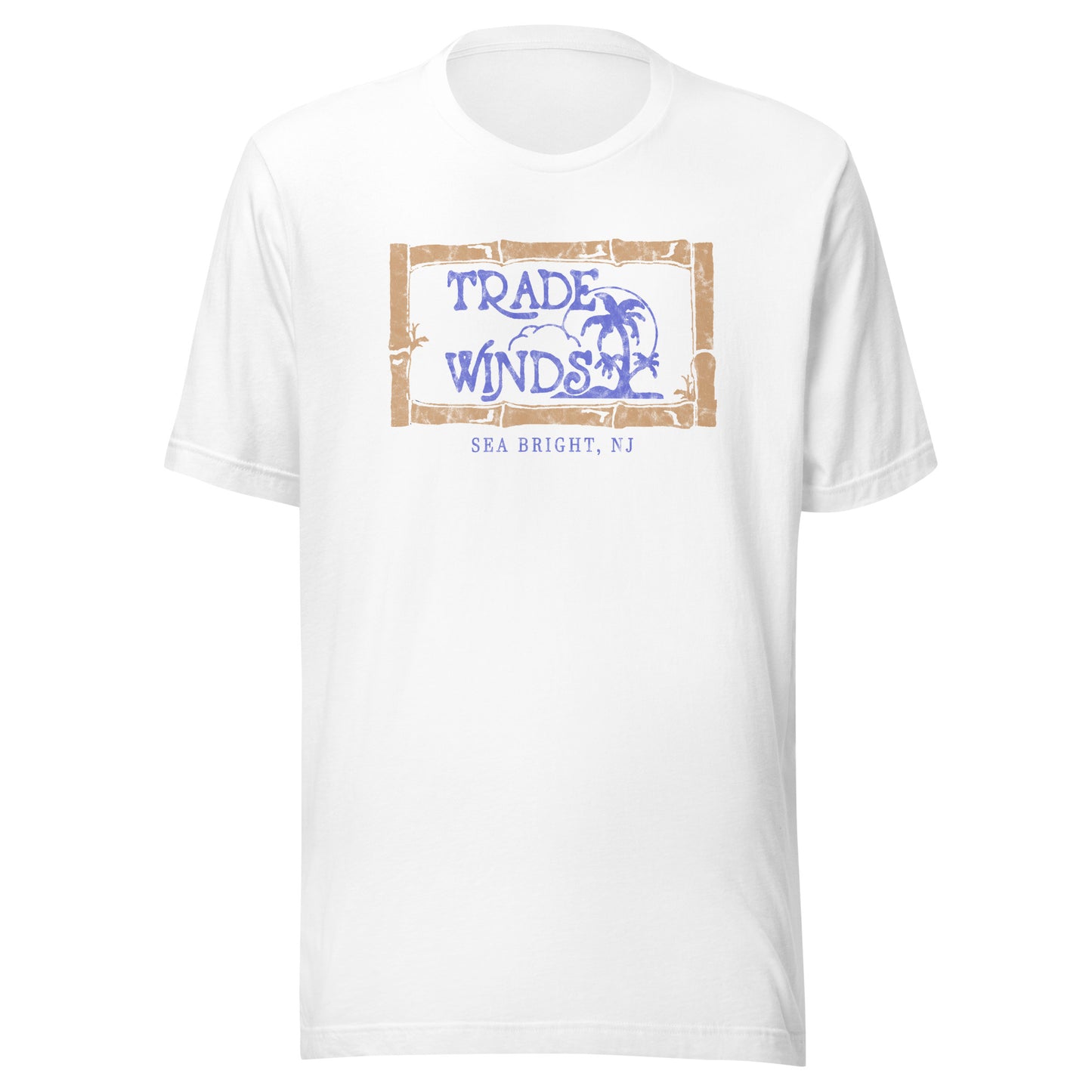 Tradewinds Night Club - SEA BRIGHT - Unisex t-shirt White