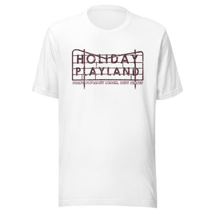 Holiday Playland - POINT PLEASANT BEACH - Unisex t-shirt White