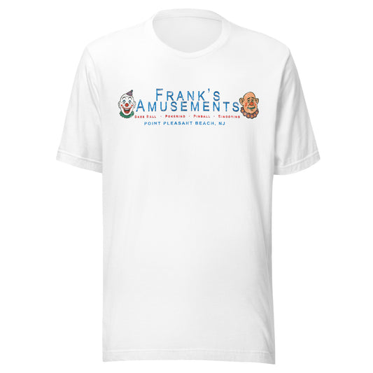 Frank's Amusements - POINT PLEASANT BEACH - Unisex t-shirt White