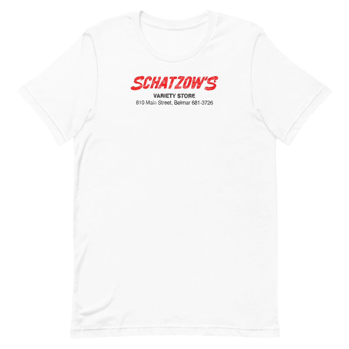 Schatzow's Variety Store - BELMAR - Unisex t-shirt White