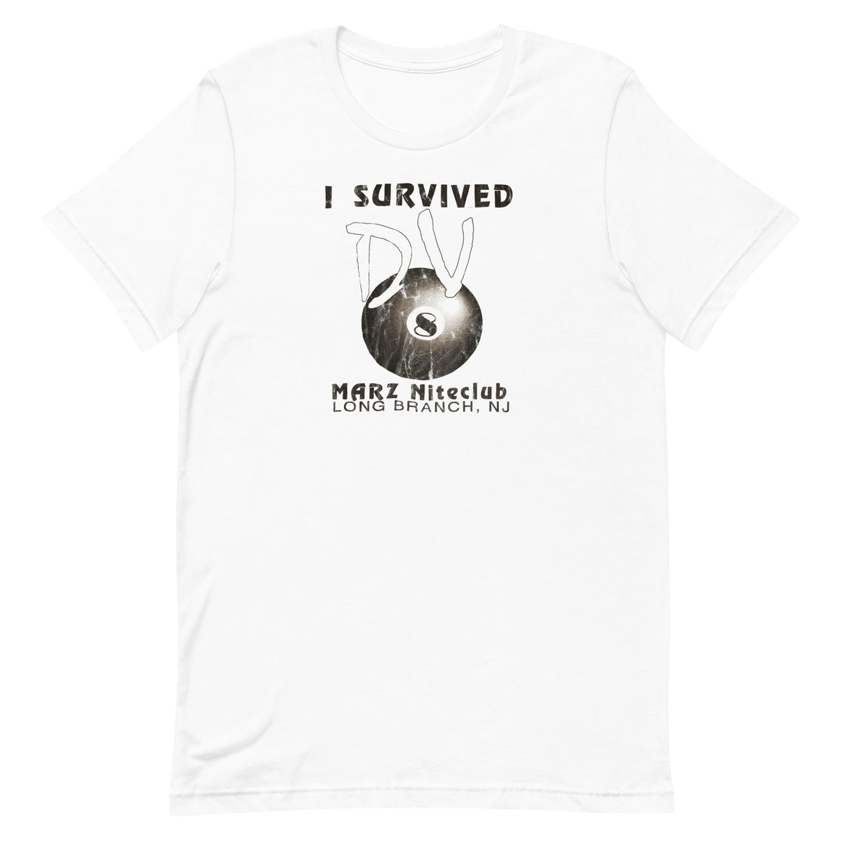 DV8 (Club Marz) - LONG BRANCH - Unisex t-shirt