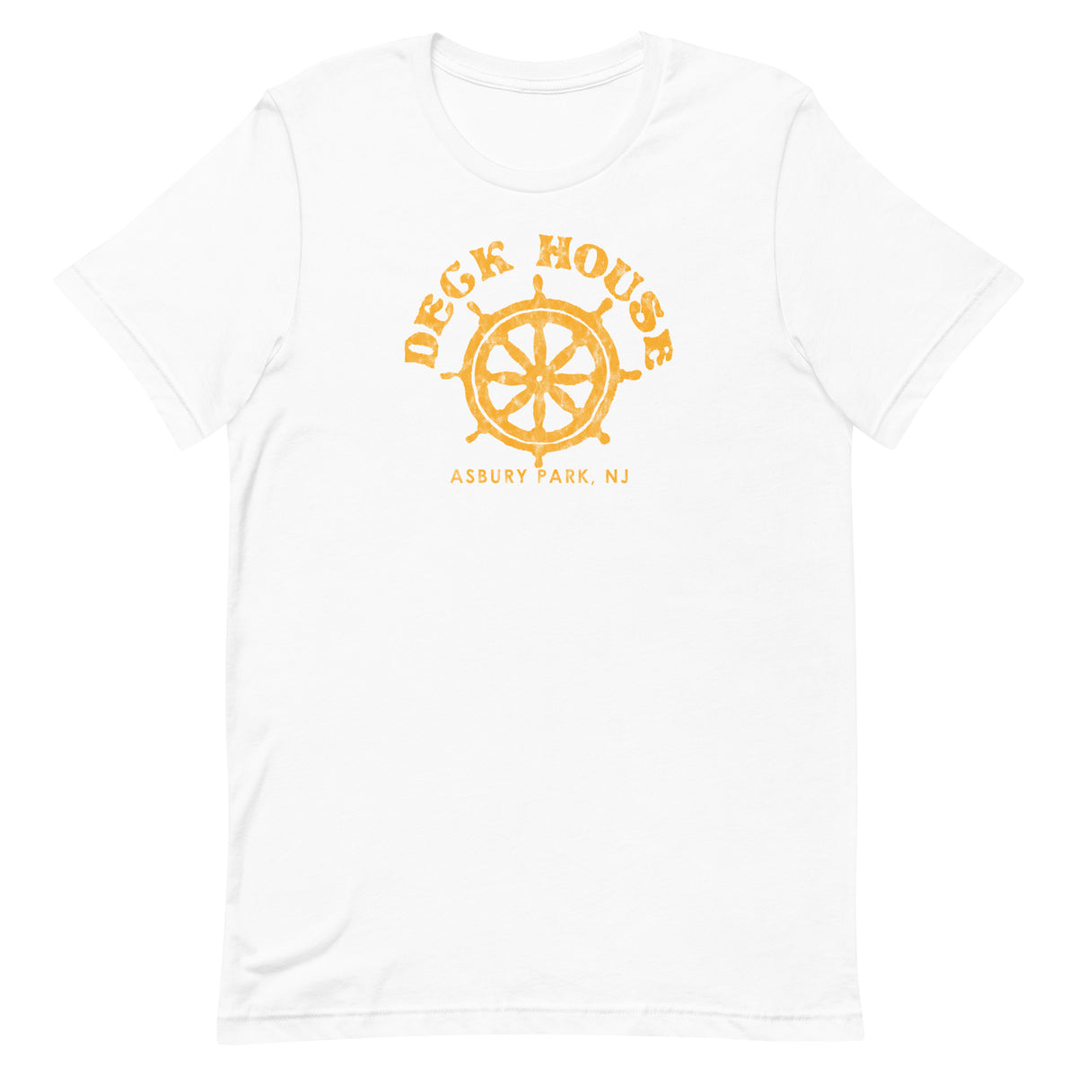 Deck House - ASBURY PARK - Unisex t-shirt White