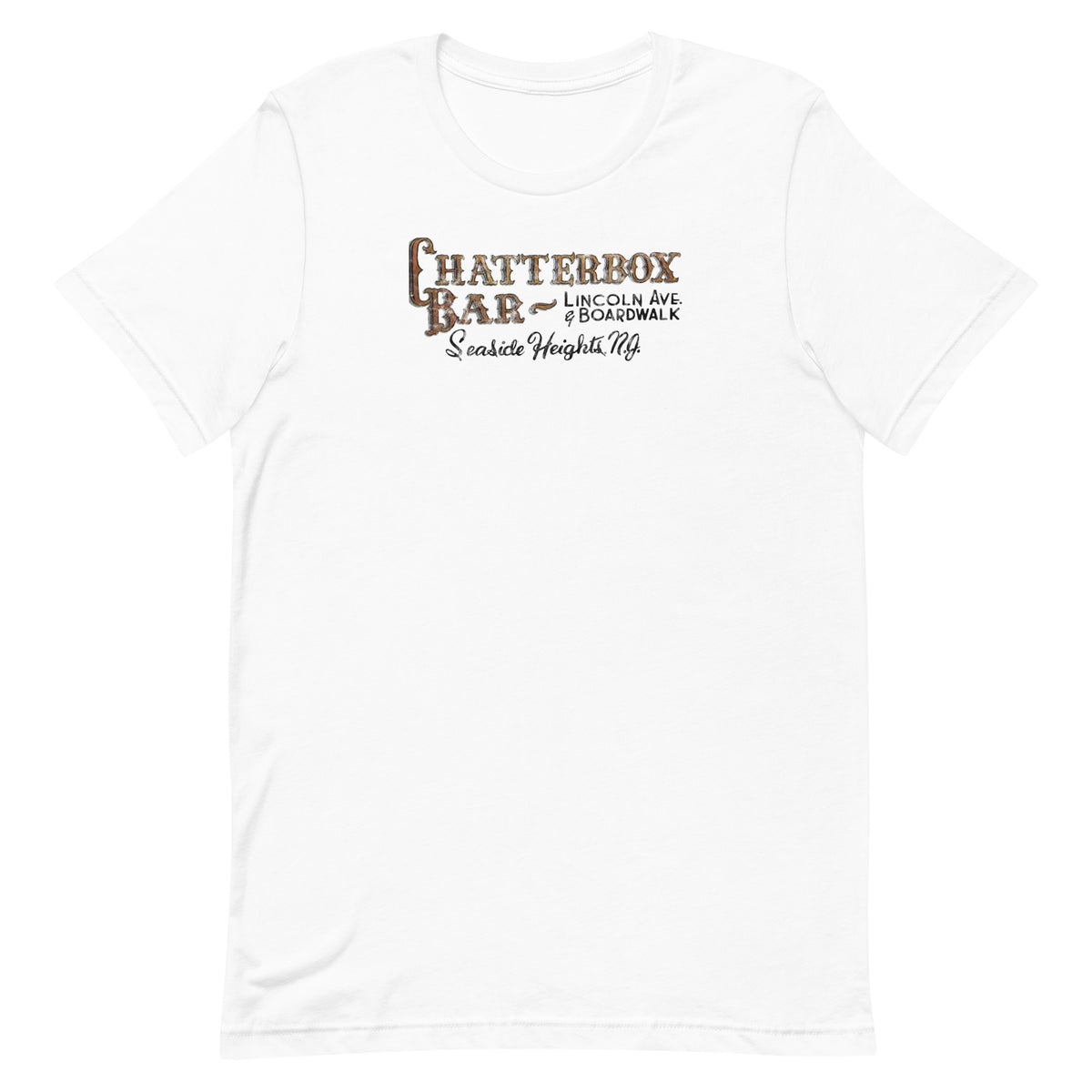 The Original Chatterbox Bar - SEASIDE HEIGHTS - Unisex t-shirt