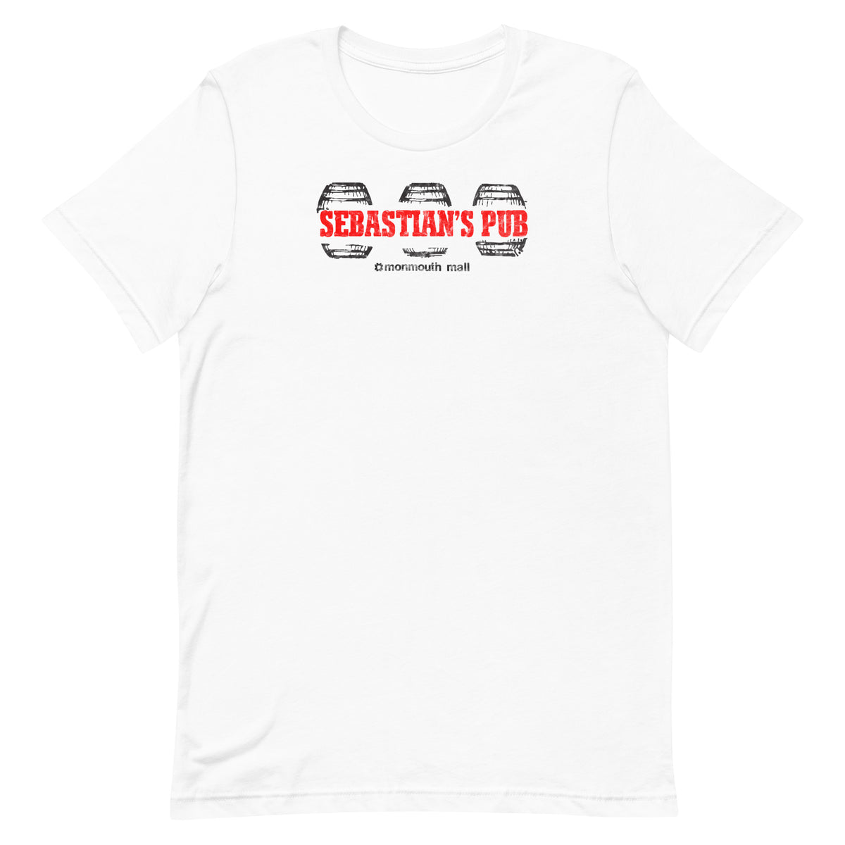 Sebastian's Pub - MONMOUTH MALL /  EATONTOWN - Unisex t-shirt