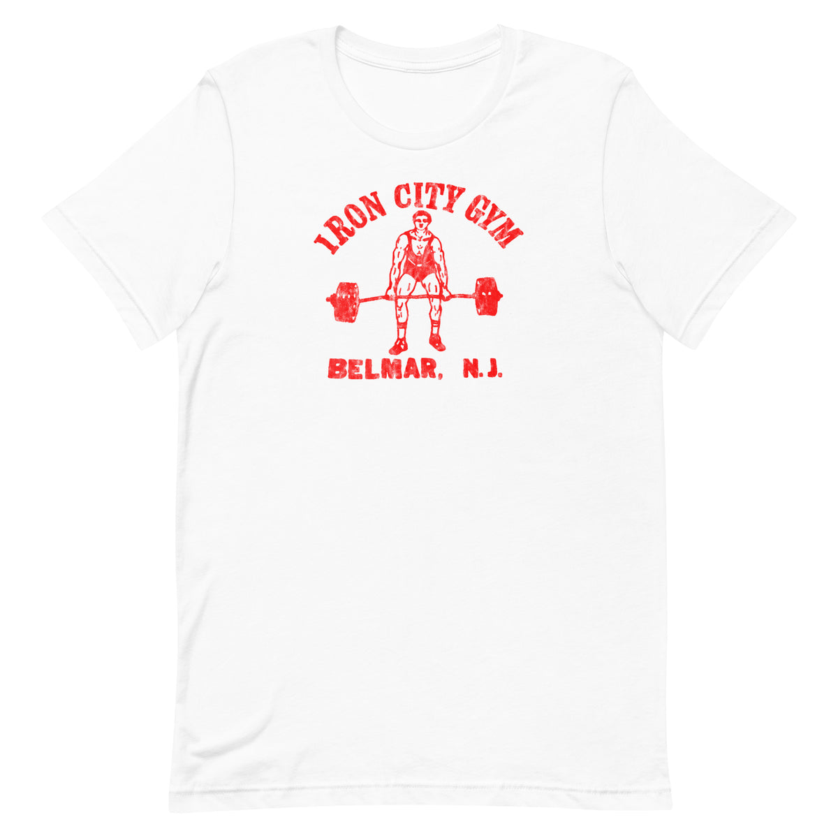 Iron City Gym - BELMAR - Unisex t-shirt White