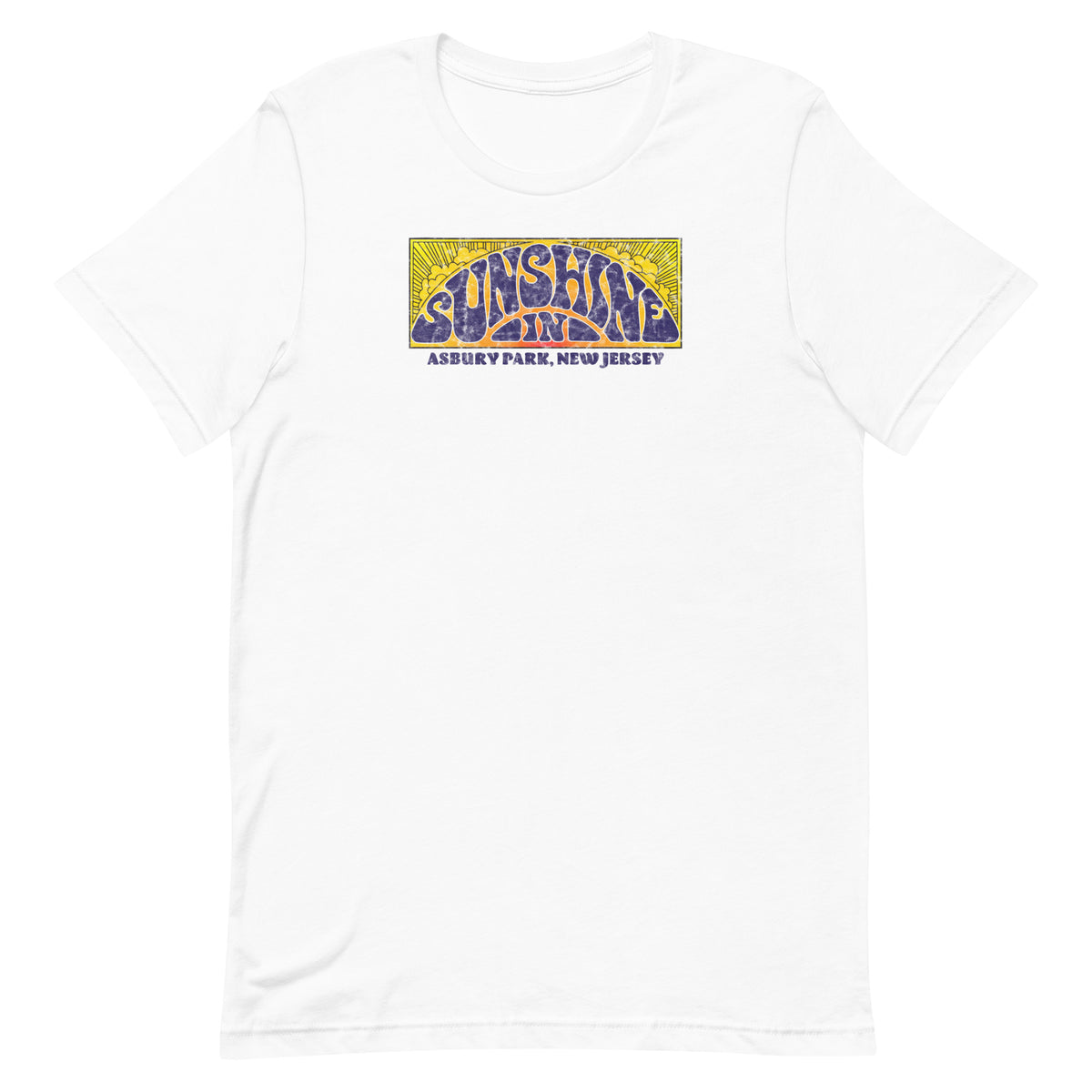 Sunshine In - ASBURY PARK - Unisex t-shirt