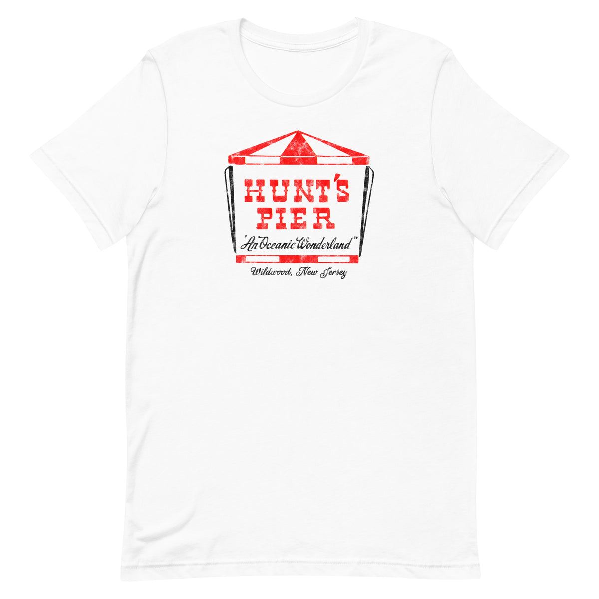 Hunt's Pier - WILDWOOD - Unisex t-shirt