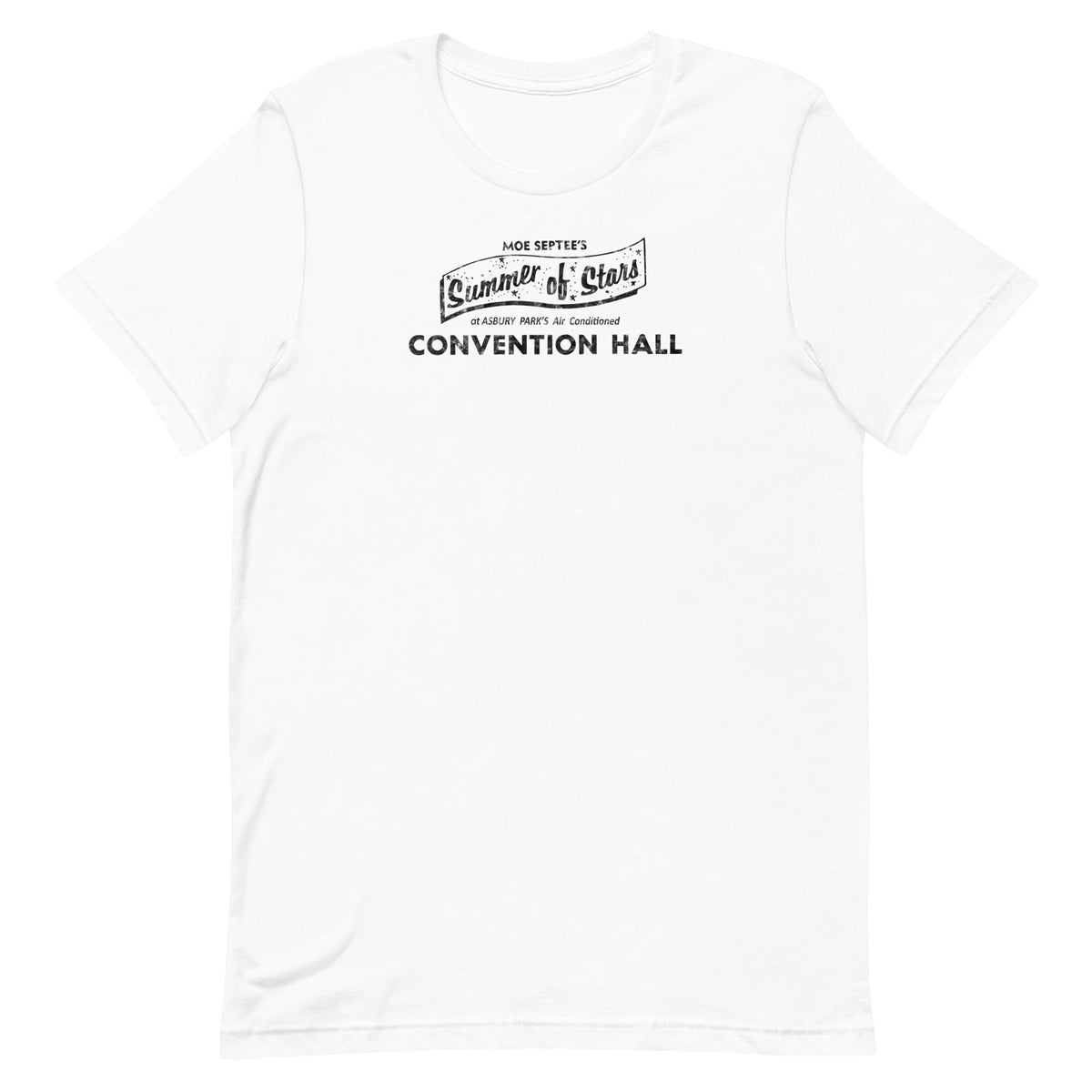 Moe Septee's Summer of Stars - ASBURY PARK - Unisex t-shirt White