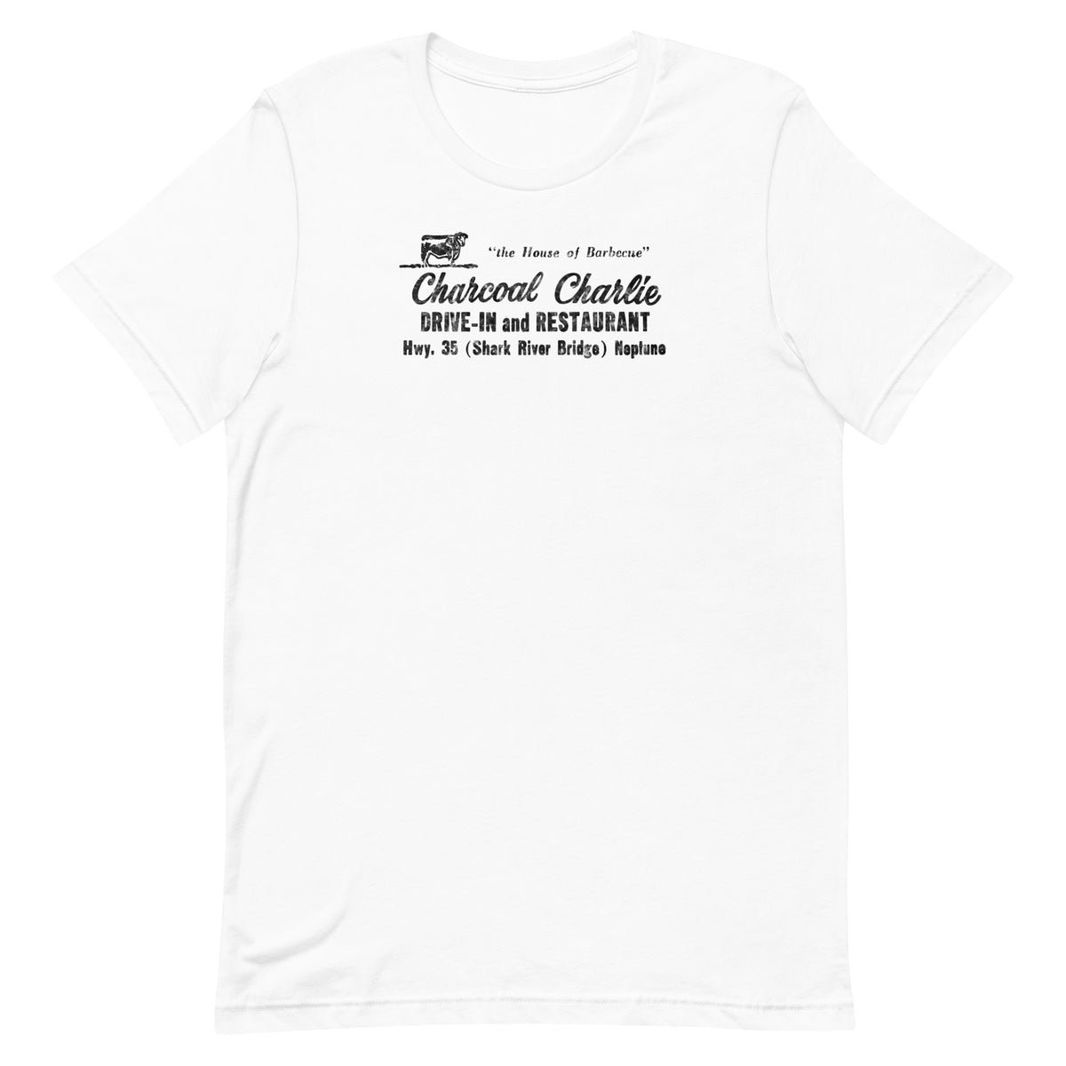 Charcoal Charlie - NEPTUNE - Unisex t-shirt White