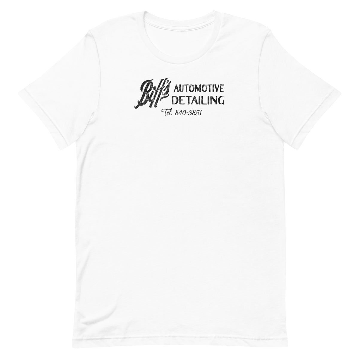 Biff's Automotive Detailing - Unisex t-shirt White