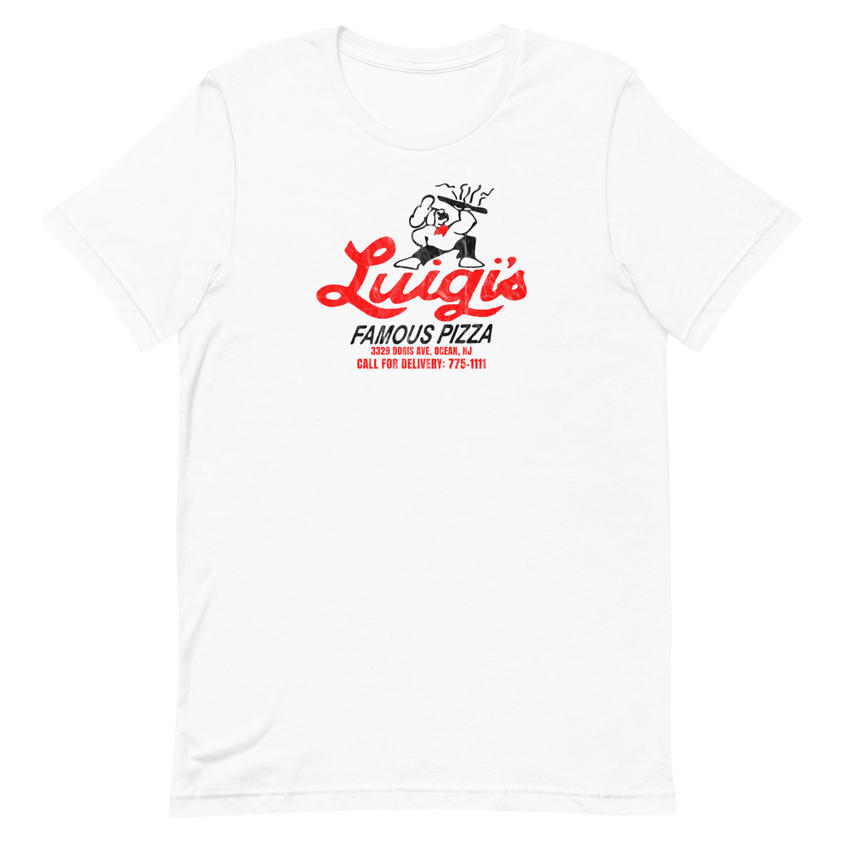 Luigi's Pizza - OCEAN - Unisex t-shirt