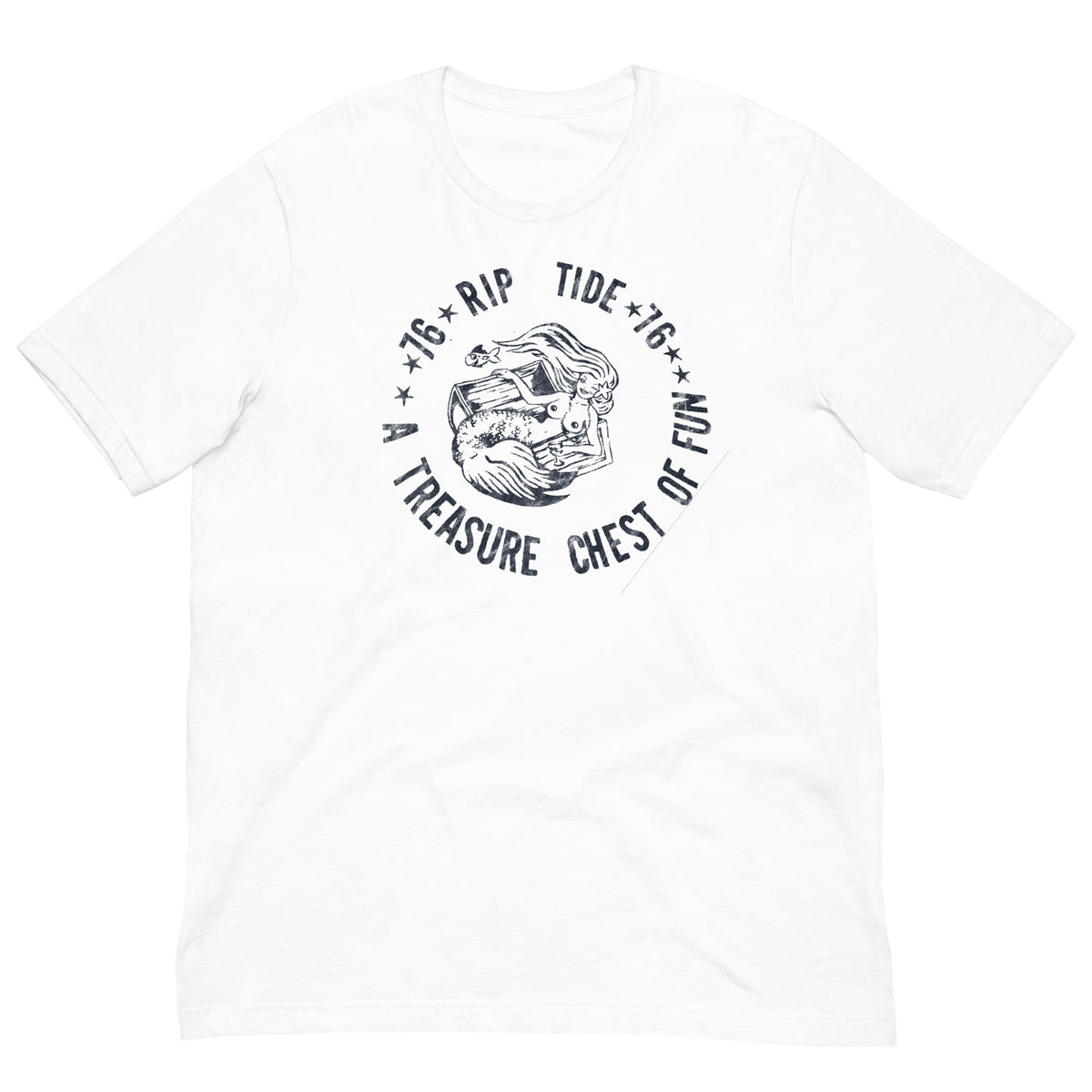 Frank's Rip-Tide Bar - POINT PLEASANT BEACH - Unisex t-shirt White