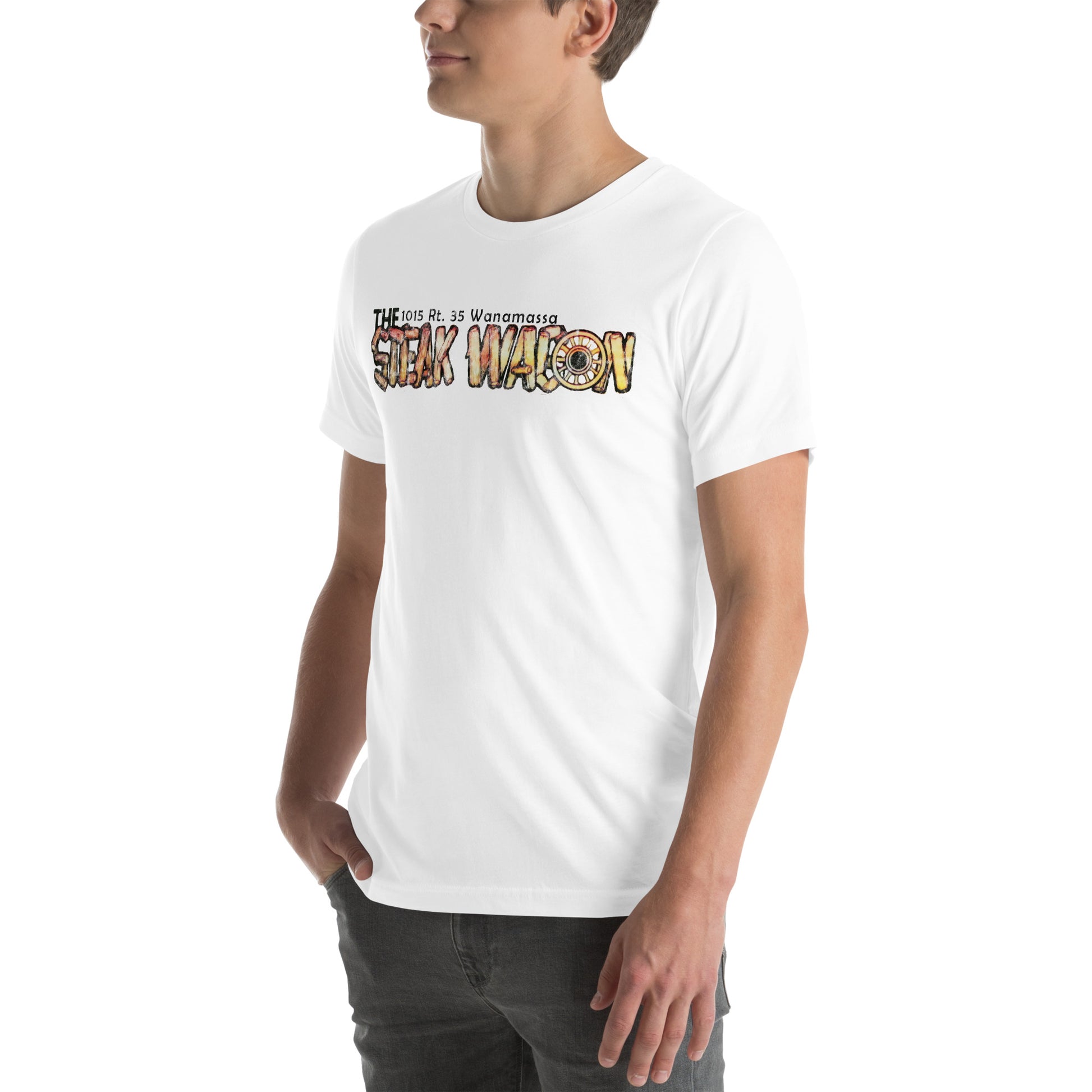 The Steak Wagon - WANAMASSA - Unisex t-shirt