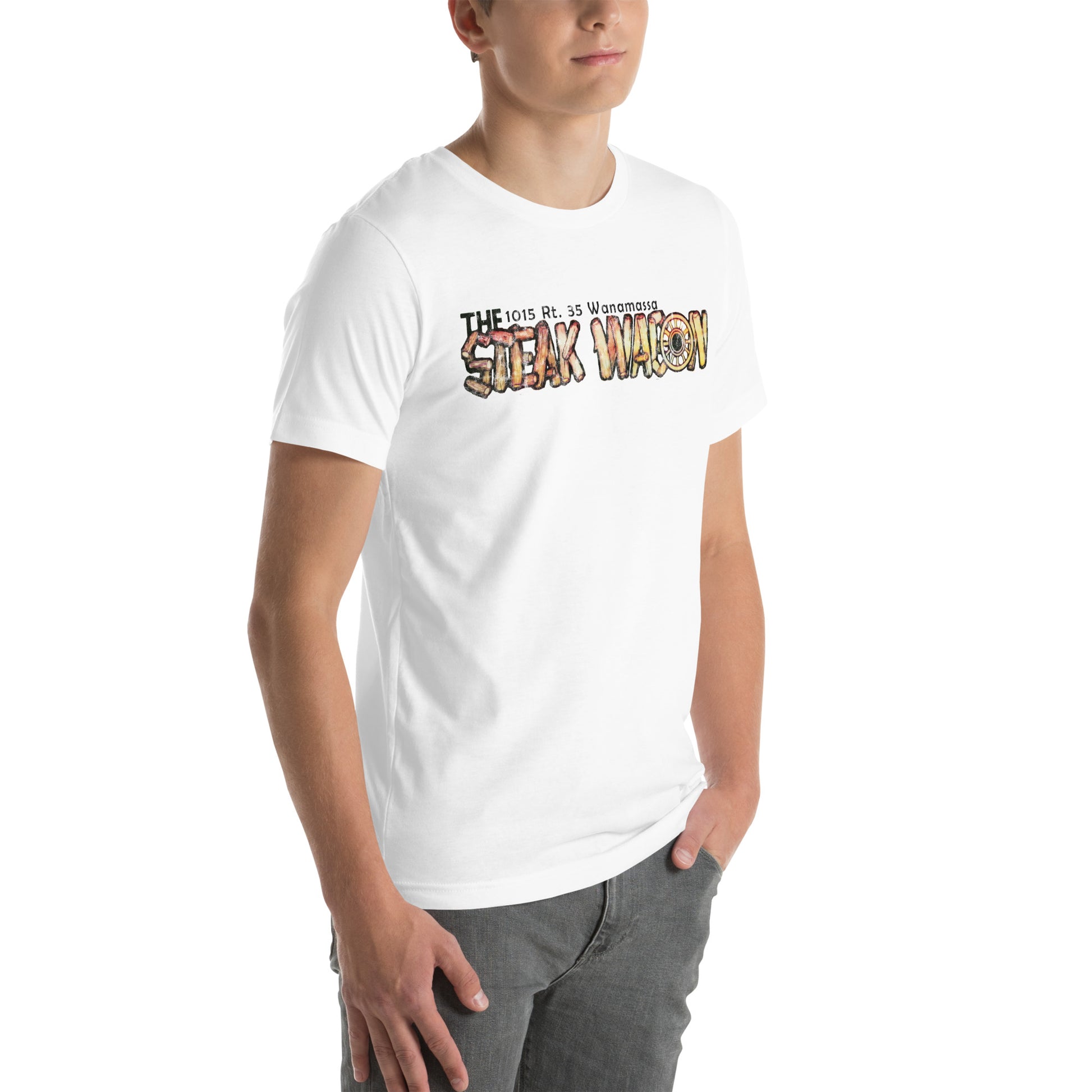 The Steak Wagon - WANAMASSA - Unisex t-shirt