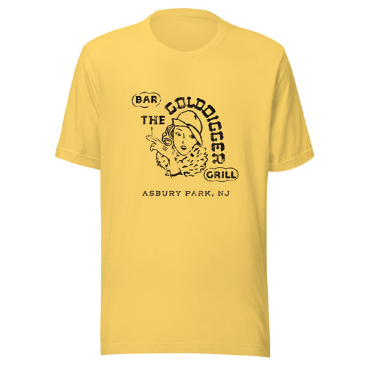 The Golddigger Grill - ASBURY PARK - Unisex t-shirt Yellow