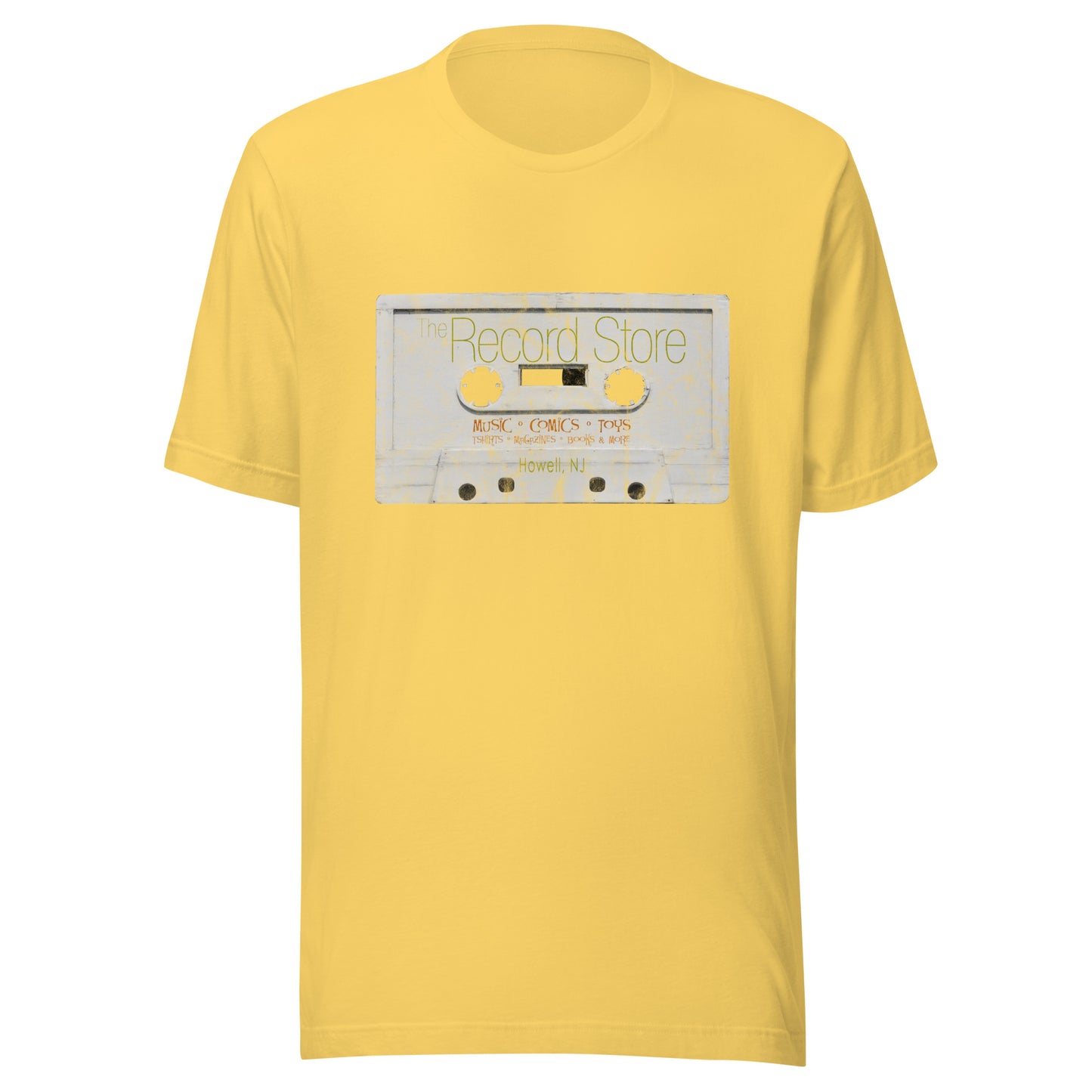 The Record Store - HOWELL - Unisex t-shirt Yellow