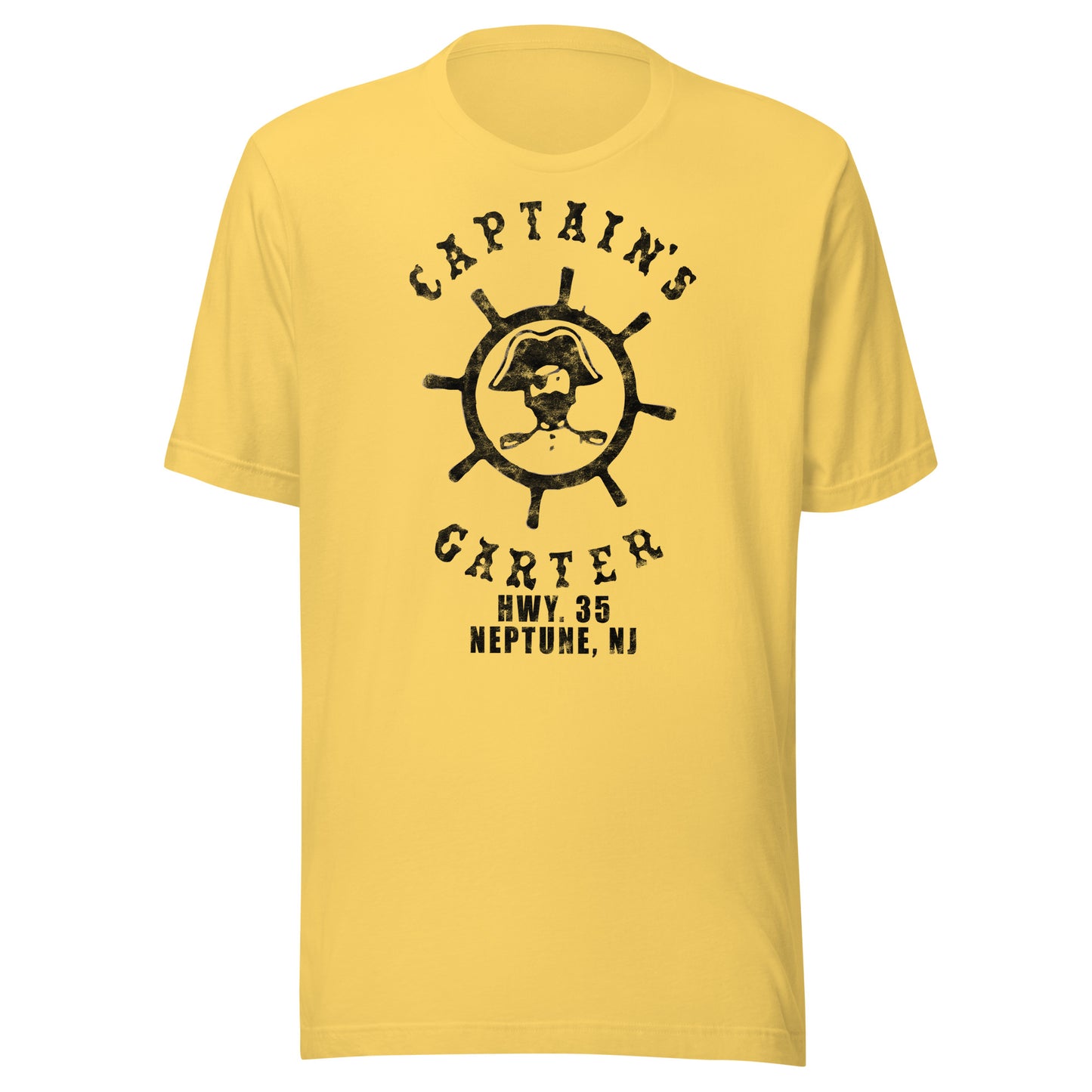 Captain's Garter - NEPTUNE - Unisex t-shirt Yellow