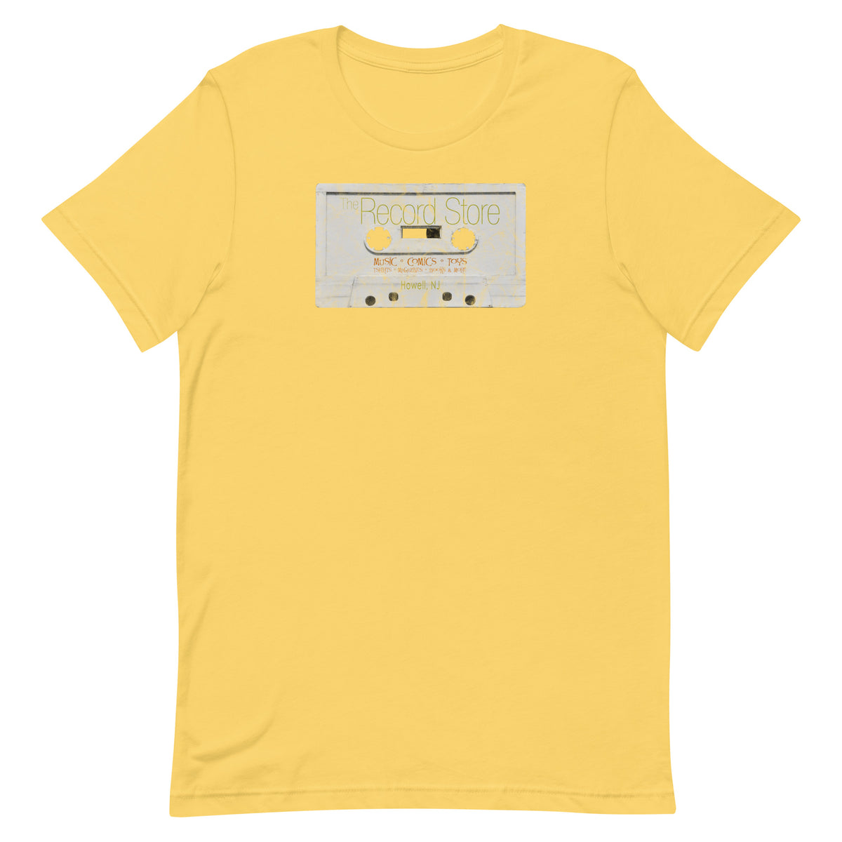 The Record Store - HOWELL - Unisex t-shirt Yellow