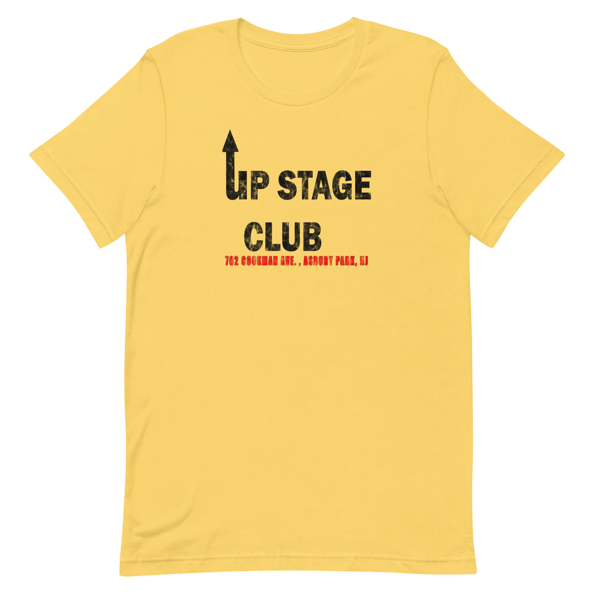 Upstage Club - ASBURY PARK - Unisex t-shirt Yellow