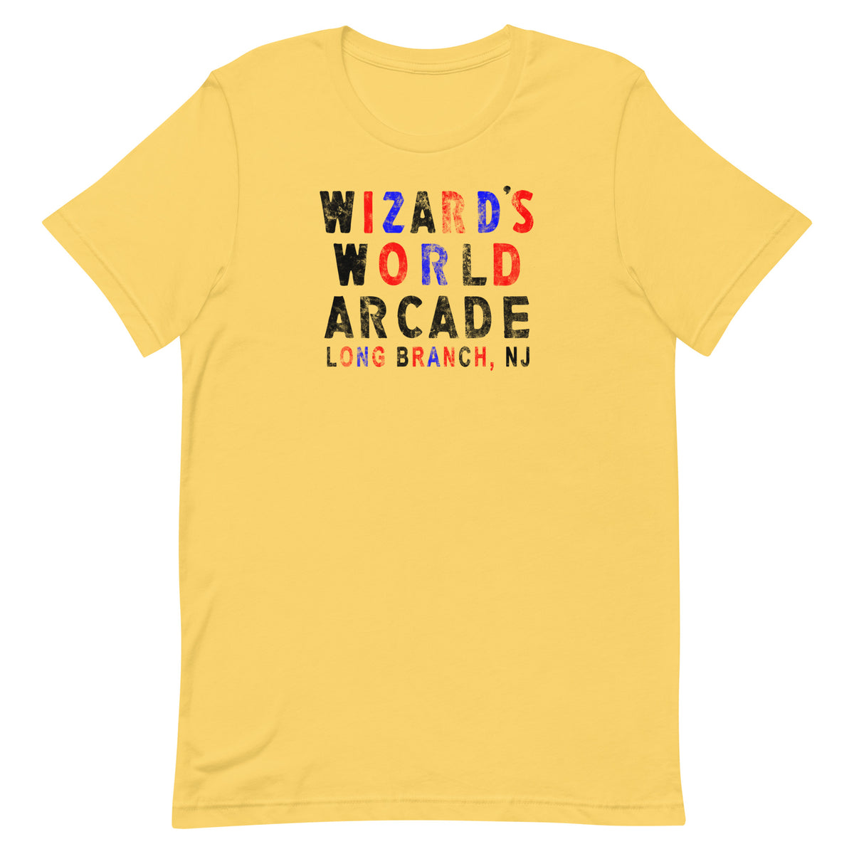 Wizard's World Arcade - LONG BRANCH - Unisex t-shirt